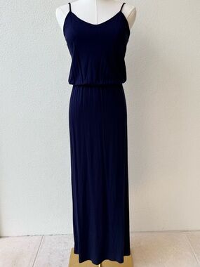 GAP Navy Spaghetti-Strap Maxi Dress, Great condition!